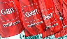 © APA/DPA/Kay Nietfeld, CeBIT-Fahnen © APA/DPA/Kay Nietfeld, CeBIT-Fahnen