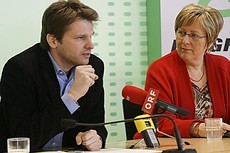 © ORF.at/Günter Hack, Albert Steinhauser und Eva Lichtenberger © ORF.at/Günter Hack, Albert Steinhauser und Eva Lichtenberger