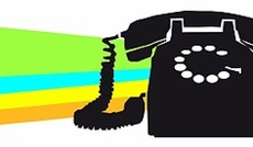 © Günter Hack, Grafik: Altes Telefon mit Wählscheibe © Günter Hack, Grafik: Altes Telefon mit Wählscheibe