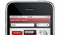 © Opera, Opera Mini auf dem iPhone © Opera, Opera Mini auf dem iPhone