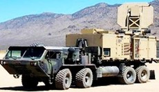 © USAF, Active Denial System der US Air Force auf Lastwagentrailer © USAF, Active Denial System der US Air Force auf Lastwagentrailer