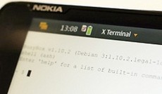© ORF.at, Terminal des Nokia N900 © ORF.at, Terminal des Nokia N900