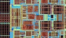 © Bild: Intel, Nahaufnahme eines Centrino-2-Chips von Intel © Bild: Intel, Nahaufnahme eines Centrino-2-Chips von Intel