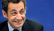 � APA/EPA/Christophe Karaba, L�chelnder Nicolas Sarkozy