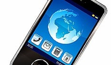 � Fotolia/Beboy , Handydisplay mit Internet-Symbol