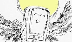 � Bild: G�nter Hack, Handy im Jenseits