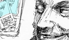 � Bild: G�nter Hack, Handys vor l�chelndem Gesicht