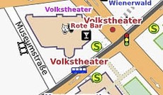 © Bild: OSM, Ausschnitt aus der OSM-Karte von Wien © Bild: OSM, Ausschnitt aus der OSM-Karte von Wien