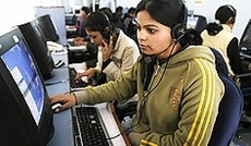 � Reuters/Rupak De Chowdhuri, Call Center in Indien