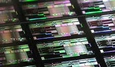 � Bild: Luca Alloatti/KIT, Wafer mit optischen Chips