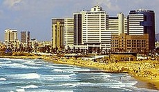 � Fotolia/Dmitry, Strandhotels in Tel Aviv, Israel
