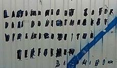 � eSeL, �bermaltes Graffiti