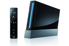 � Nintendo, Nintendos Wii in schwarz