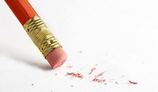 © Fotolia/zimmytws, Bleistift mit Radiergummiende radiert auf weißer Fläche © Fotolia/zimmytws, Bleistift mit Radiergummiende radiert auf weißer Fläche