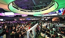 © APA/EPA/DPA/Oliver Berg, Halle der Gamescom-Messe © APA/EPA/DPA/Oliver Berg, Halle der Gamescom-Messe